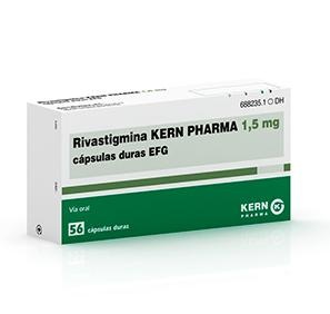 RIVASTIGMINA KERN PHARMA 1,5 mg CÁPSULAS DURAS
