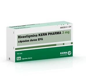 RIVASTIGMINA KERN PHARMA 3 mg CÁPSULAS DURAS