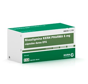 RIVASTIGMINA KERN PHARMA 6 mg CÁPSULAS DURAS