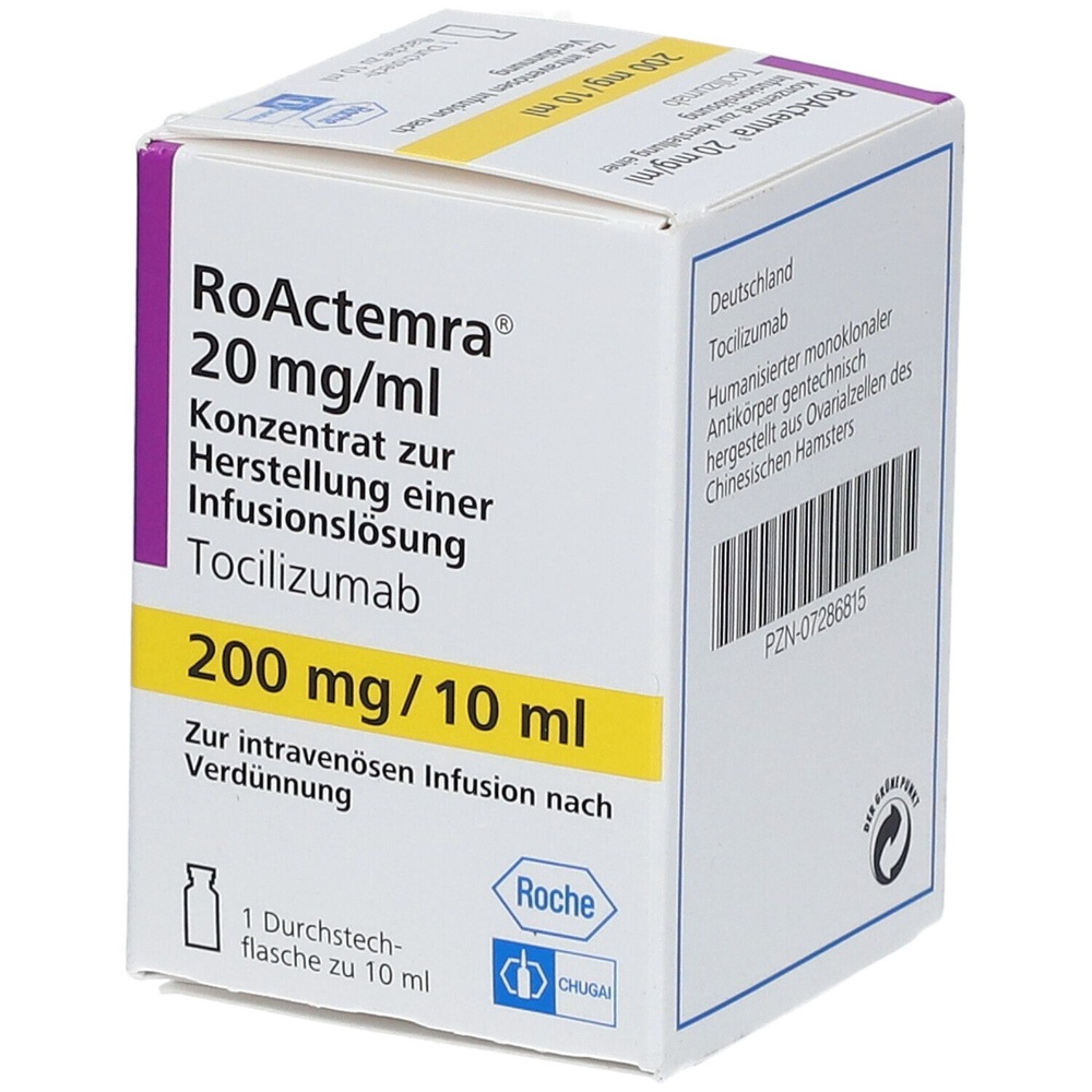 ROACTEMRA 20 mg/ml CONCENTRADO PARA SOLUÇÃO PARA PERFUSÃO
