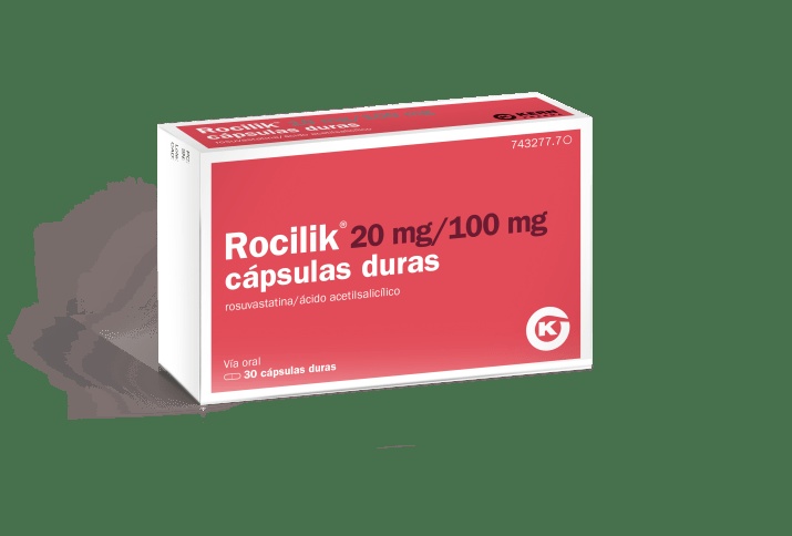 ROCILIK 20 MG/100 MG CÁPSULAS DURAS