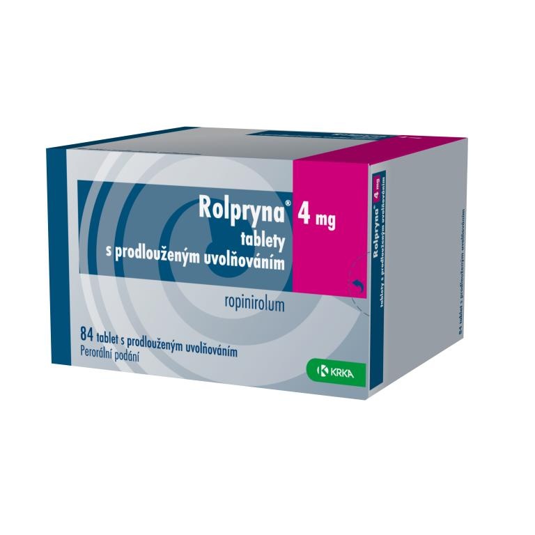 ROLPRYNA SR 4 mg COMPRIMIDOS DE LIBERTAÇÃO PROLONGADA