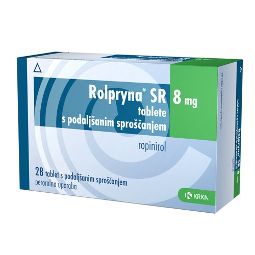 ROLPRYNA SR 8 mg COMPRIMIDOS DE LIBERTAÇÃO PROLONGADA