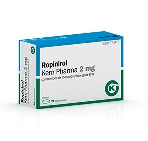 ROPINIROL KERN PHARMA 2 mg COMPRIMIDOS DE LIBERTAÇÃO PROLONGADA
