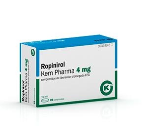 ROPINIROL KERN PHARMA 4 mg COMPRIMIDOS DE LIBERTAÇÃO PROLONGADA