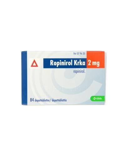ROPINIROL KRKA 2 mg COMPRIMIDOS DE LIBERTAÇÃO PROLONGADA
