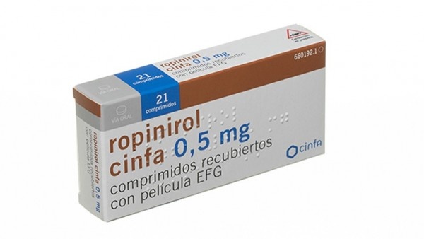 ROPINIROL TARBIS 0,50 mg COMPRIMIDOS REVESTIDOS POR PELÍCULA