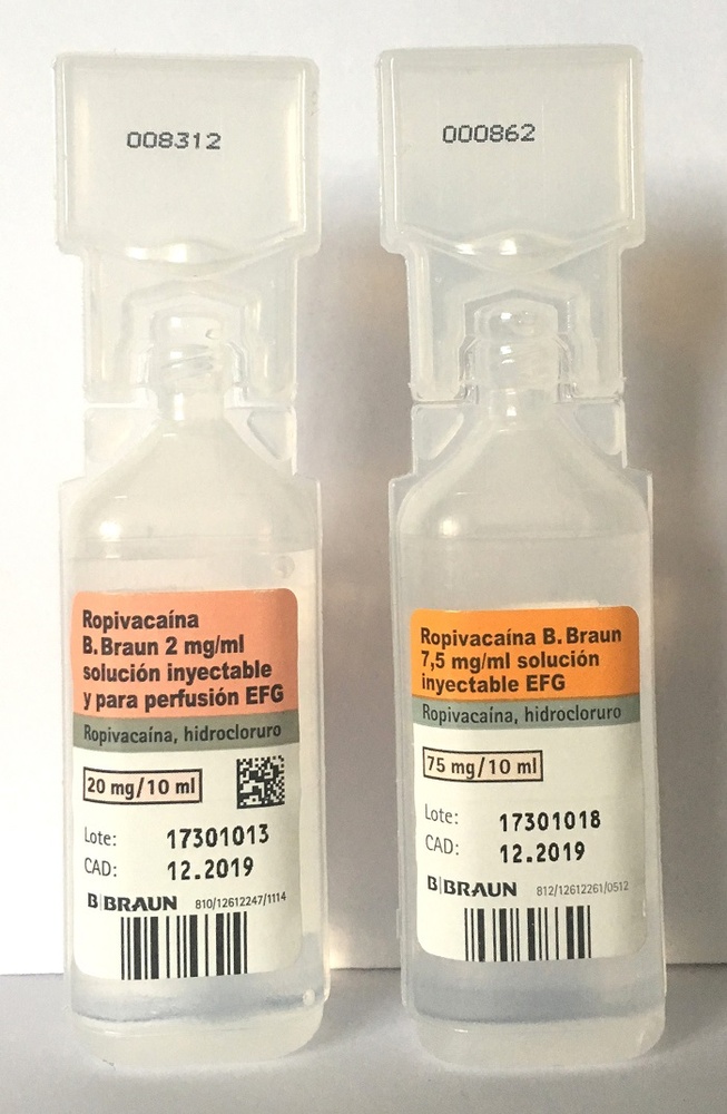 ROPIVACAÍNA READYFUSOR 2 mg/mL SOLUÇÃO PARA PERFUSÃO EM SISTEMA DE ADMINISTRAÇÃO