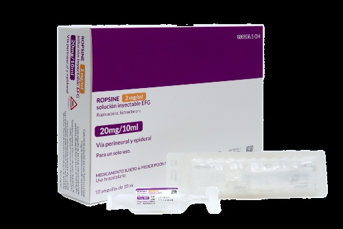 ROPSINE 2 mg/ml SOLUÇÃO PARA PERFUSÃO