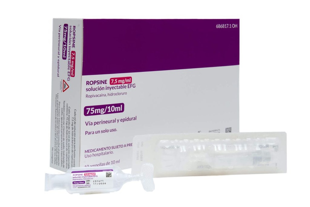 ROPSINE 7,5 mg/ml SOLUÇÃO INJETÁVEL