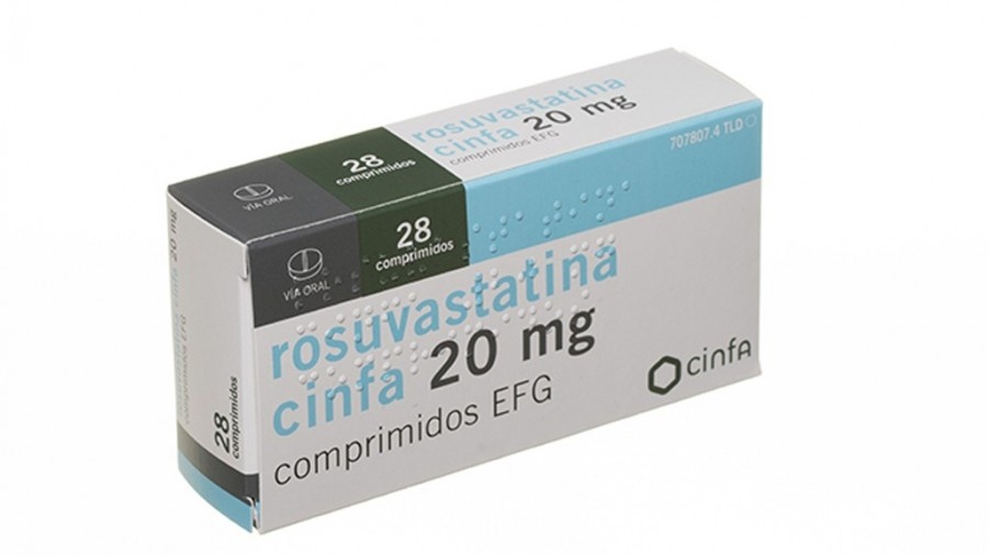 ROSUVASTATINA VEGAL 20 mg COMPRIMIDOS REVESTIDOS POR PELÍCULA