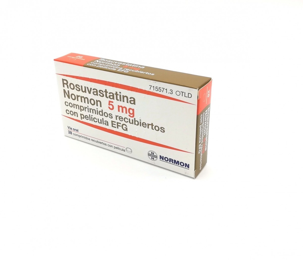 ROSUVASTATINA VEGAL 5 mg COMPRIMIDOS REVESTIDOS POR PELÍCULA