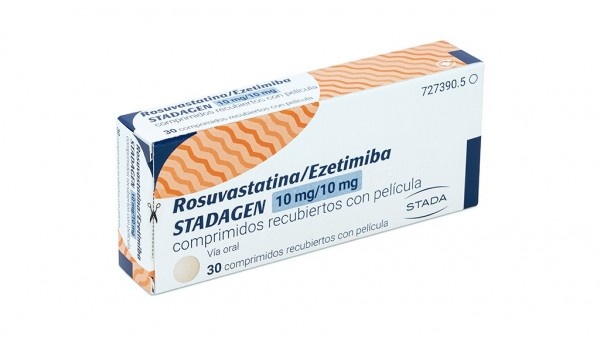 ROSUVASTATINA/EZETIMIBE KRKA 10 mg/10 mg COMPRIMIDOS REVESTIDOS POR PELÍCULA