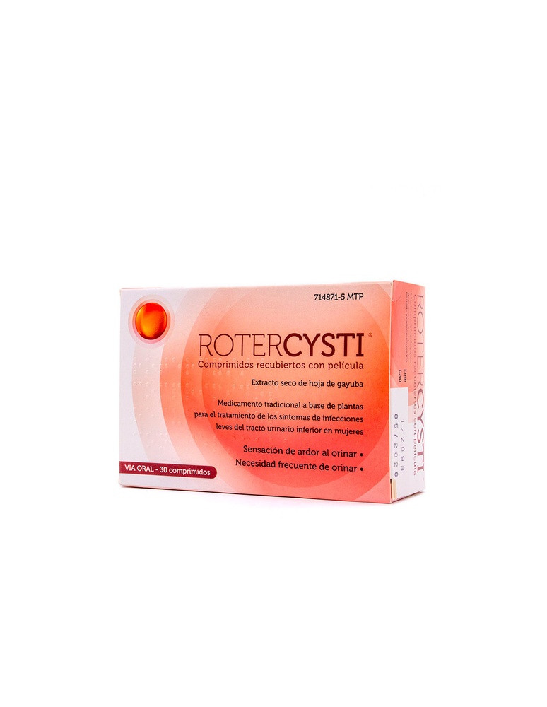 ROTERCYSTI COMPRIMIDOS REVESTIDOS POR PELÍCULA