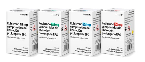 RUBICRONO 18 mg COMPRIMIDOS DE LIBERTAÇÃO PROLONGADA
