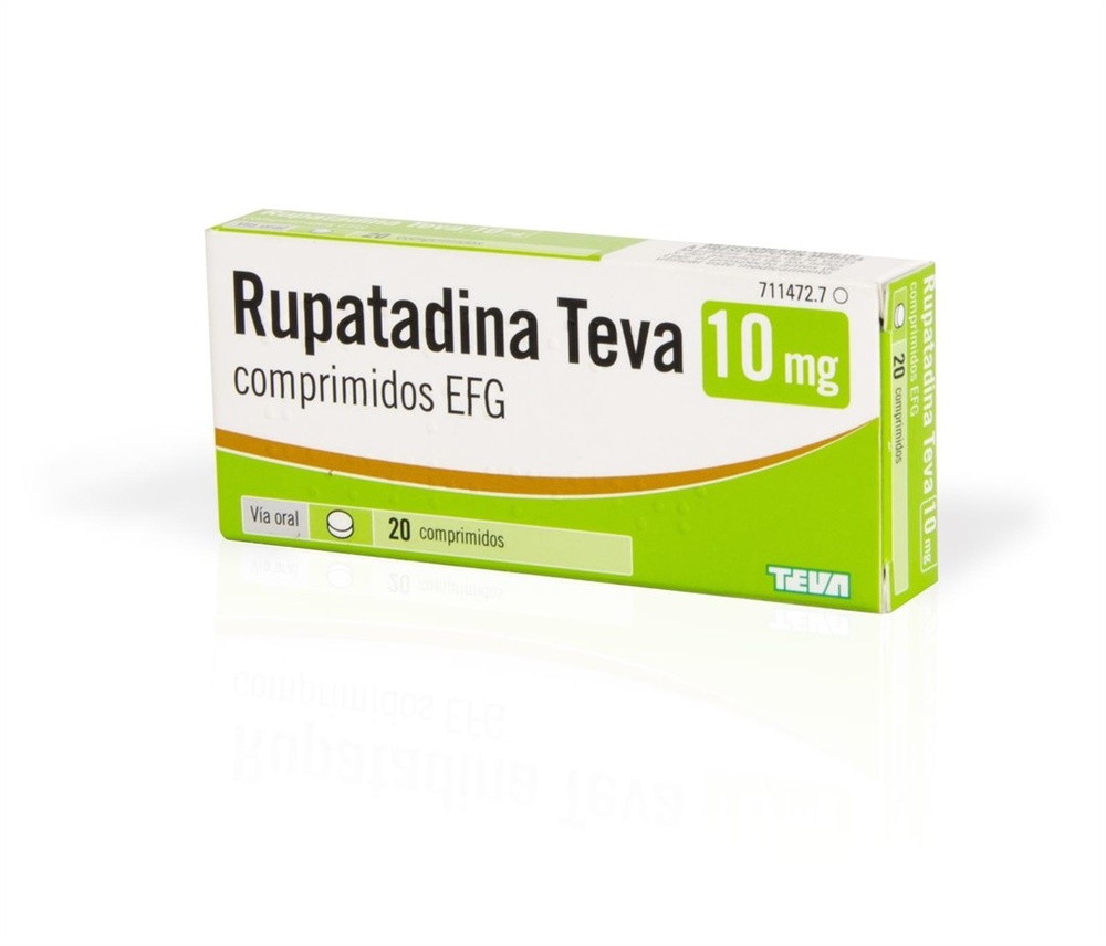 RUPATADINA TEVA 10 mg COMPRIMIDOS