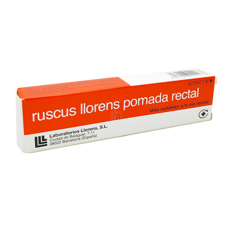 POMADA RETAL RUSCUS LLORENS
