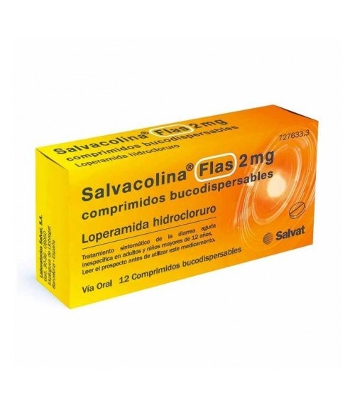 SALVACOLINA FLAS 2 mg COMPRIMIDOS ORODISPERSÍVEIS
