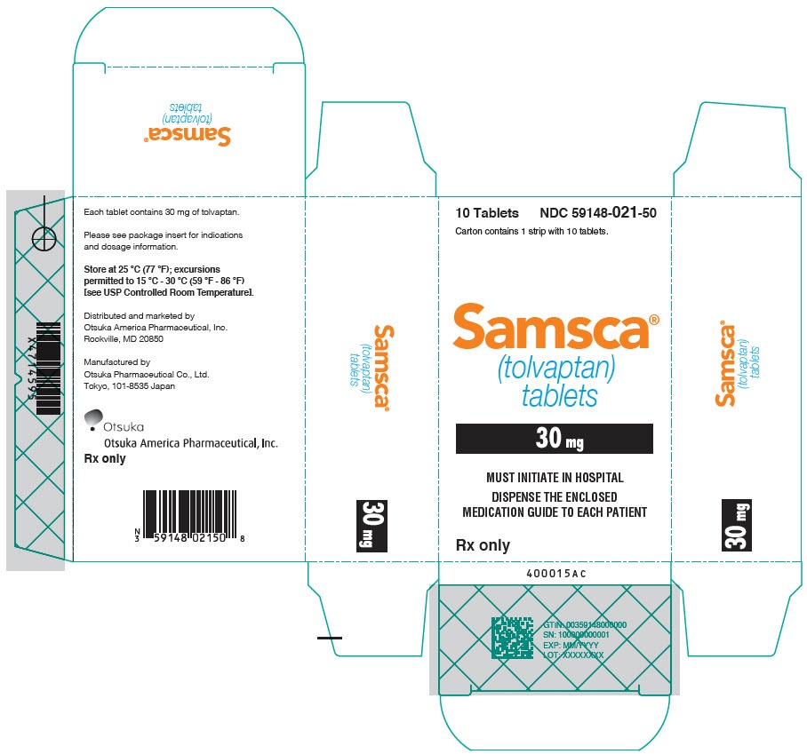 SAMSCA 30 mg COMPRIMIDOS