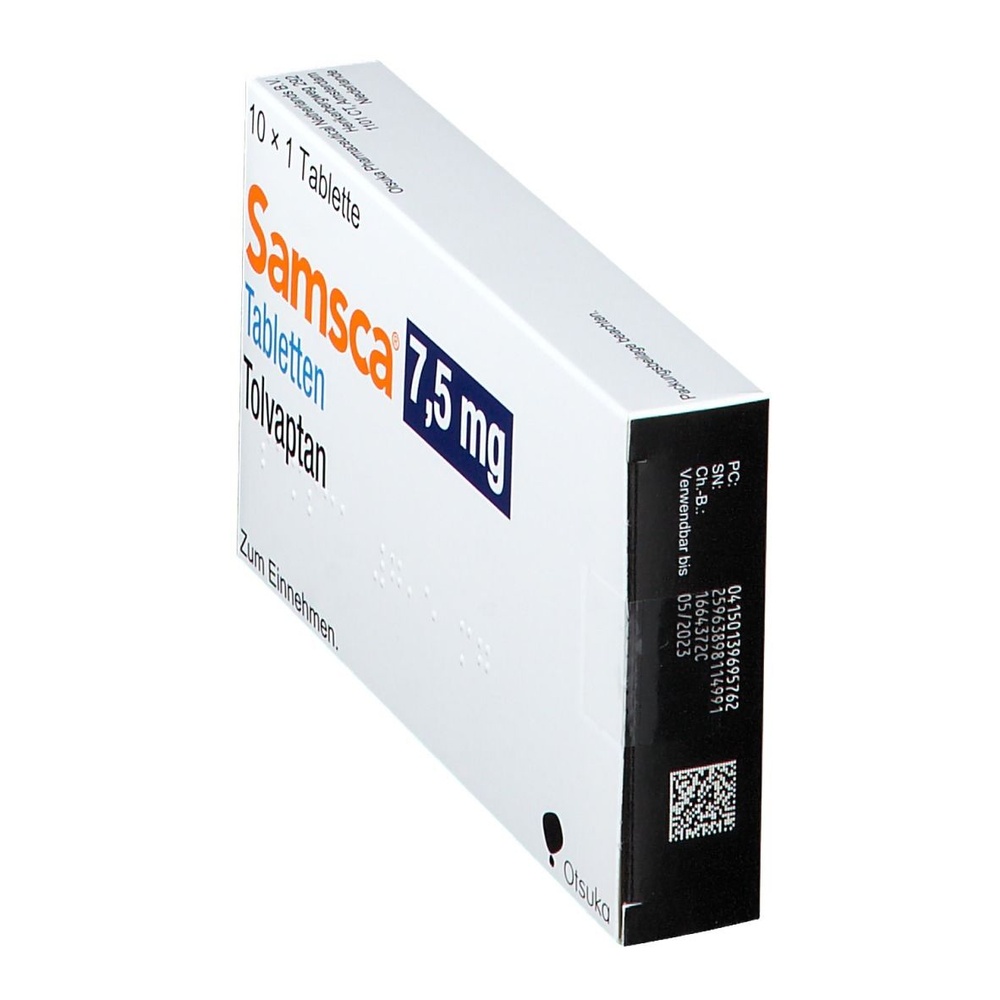 SAMSCA 7,5 mg COMPRIMIDOS