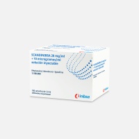 SCANDINIBSA 20 mg/mL + 10 microgramas/mL Solução Injectável
