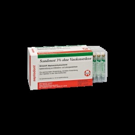 SCANDONEST 30 mg/ml SOLUÇÃO INJETÁVEL