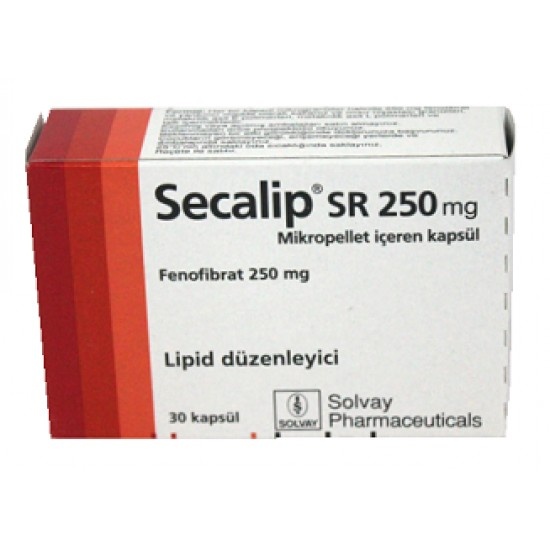 SECALIP 250 mg CÁPSULAS DURAS DE LIBERTAÇÃO PROLONGADA