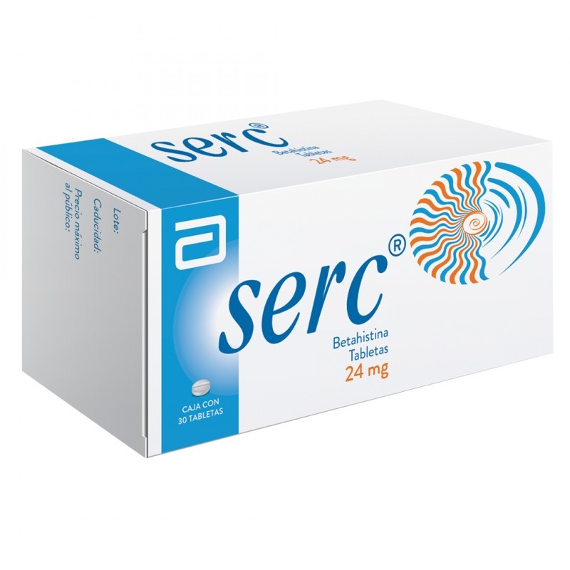 SERC FLAS 24 mg COMPRIMIDOS ORODISPERSÍVEIS