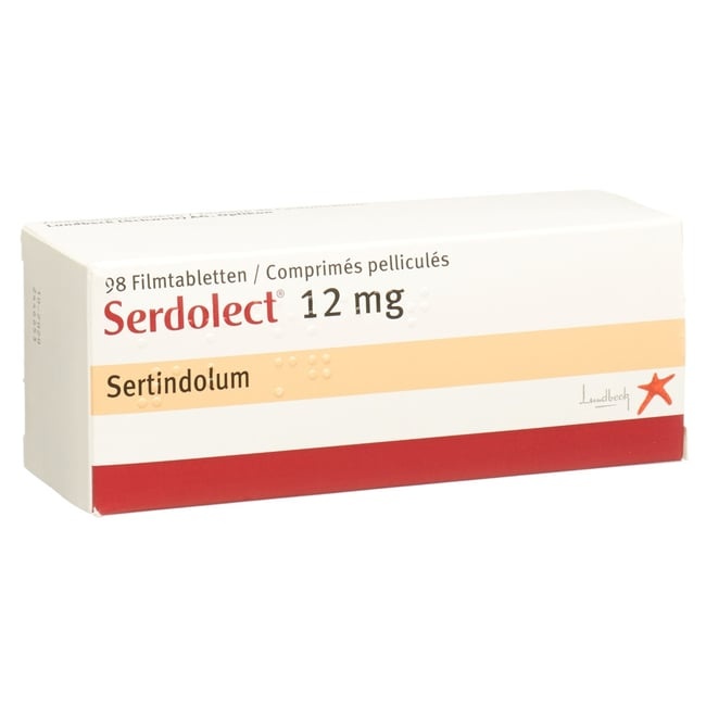 SERDOLECT 12 mg COMPRIMIDOS REVESTIDOS POR PELÍCULA