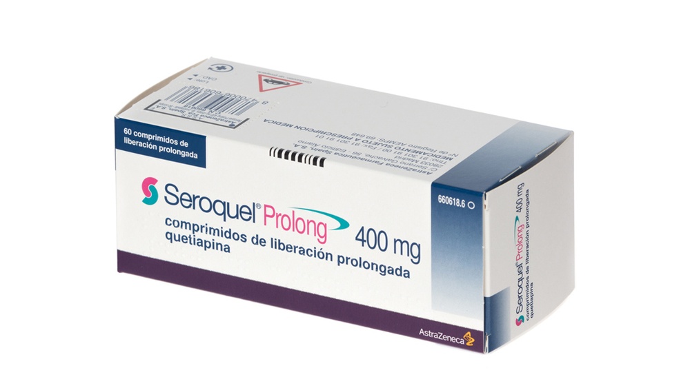 SEROQUEL PROLONG 400 mg COMPRIMIDOS DE LIBERTAÇÃO PROLONGADA