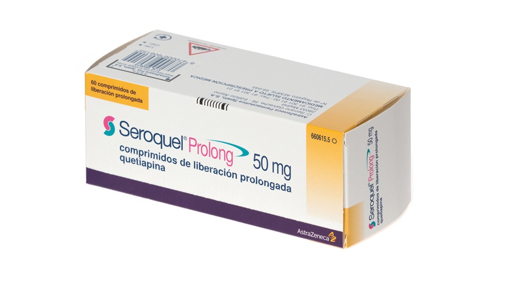 SEROQUEL PROLONG 50 mg COMPRIMIDOS DE LIBERTAÇÃO PROLONGADA