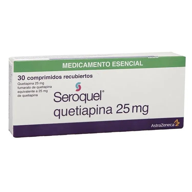 SEROQUEL 25 mg COMPRIMIDOS REVESTIDOS POR PELÍCULA