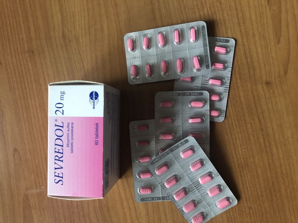 SEVREDOL 20 mg COMPRIMIDOS REVESTIDOS POR PELÍCULA