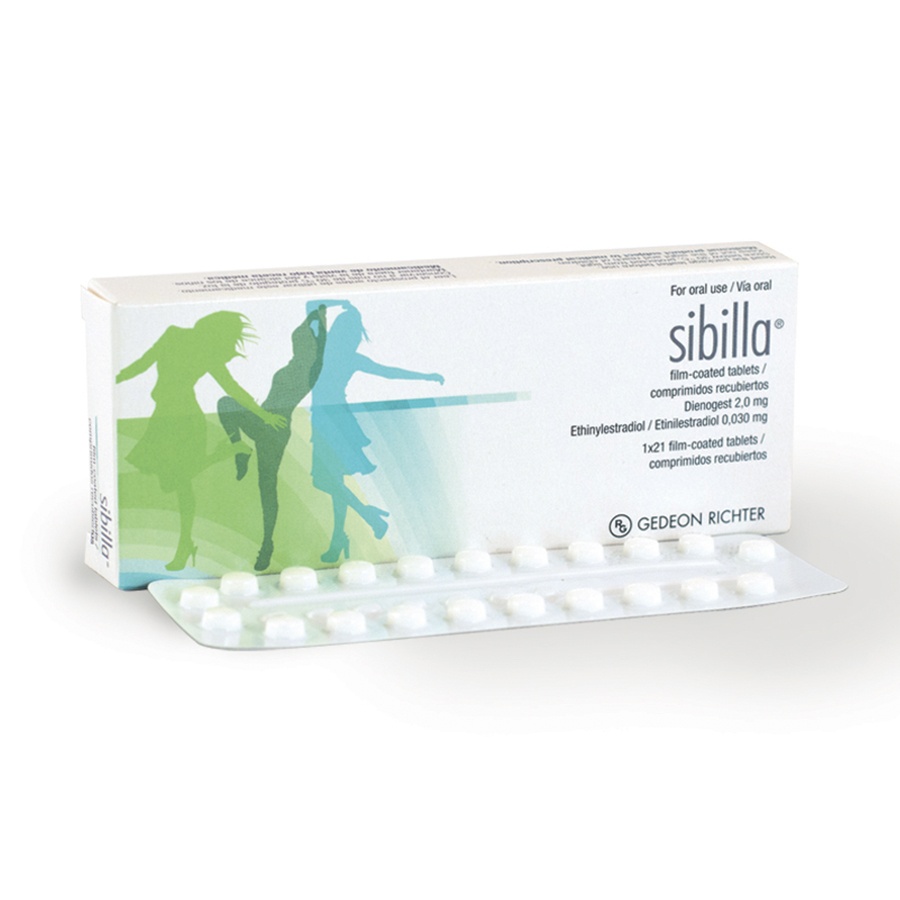 SIBILLA DIÁRIO 2 mg/0,03 mg COMPRIMIDOS REVESTIDOS POR PELÍCULA