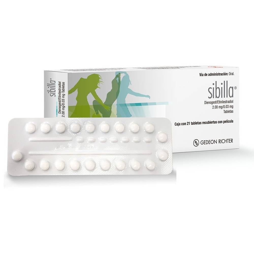 SIBILLA 2 MG/0,03 MG COMPRIMIDOS REVESTIDOS POR PELÍCULA