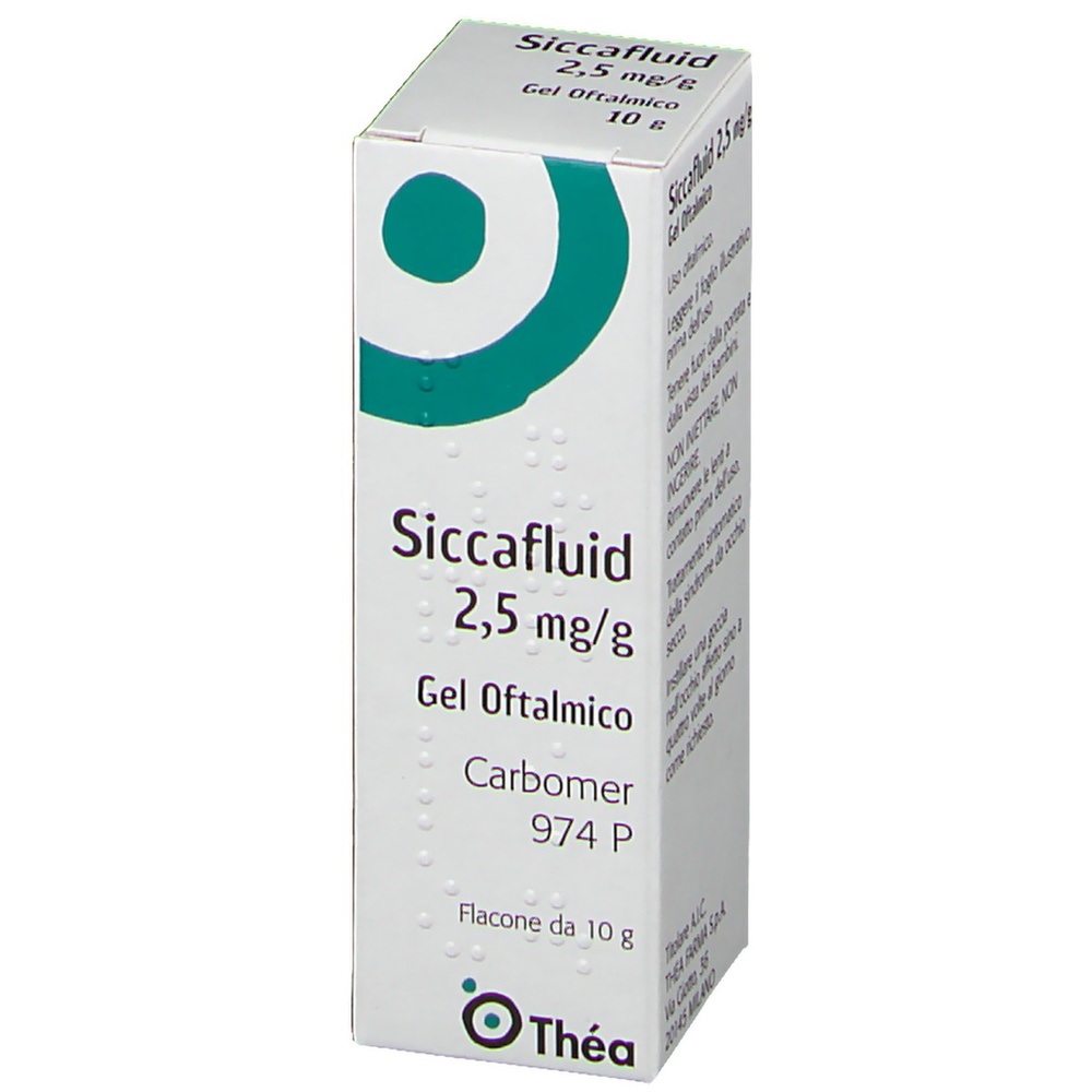 SICCAFLUID 2,5 mg/g GEL OFTÁLMICO