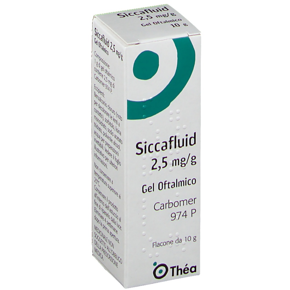 SICCAFLUID 2,5 mg/g GEL OFTÁLMICO EM UNIDOSE