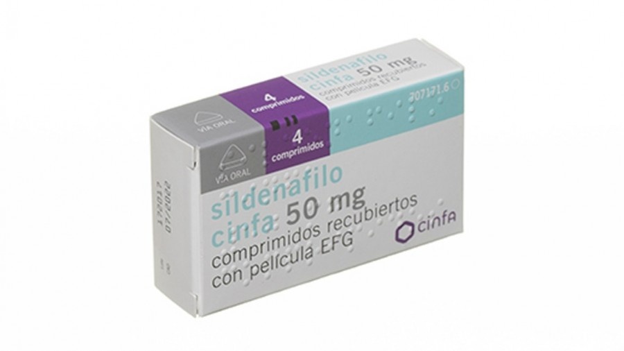SILDENAFILO ALMUS 50 mg COMPRIMIDOS REVESTIDOS POR PELÍCULA
