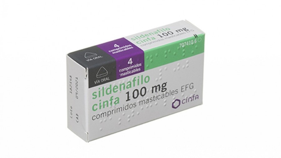 SILDENAFILO QUALIGEN 100 mg COMPRIMIDOS MASTIGÁVEIS