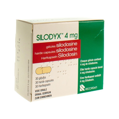 SILODYX 4 mg CÁPSULAS DURAS