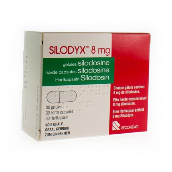 SILODYX 8 mg CÁPSULAS DURAS