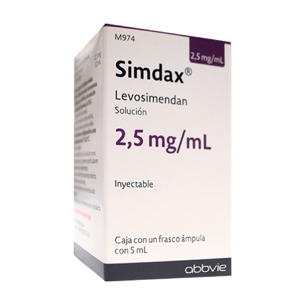SIMDAX 2,5 mg/ml CONCENTRADO PARA SOLUÇÃO PARA PERFUSÃO