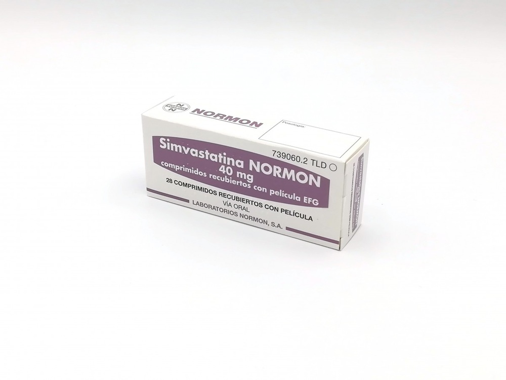 SIMVASTATINA ALMUS 40 mg COMPRIMIDOS REVESTIDOS POR PELÍCULA