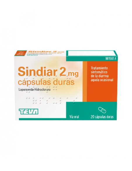 SINDIAR 2 mg CÁPSULAS DURAS