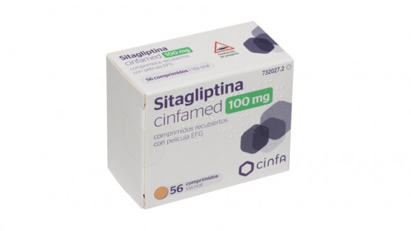SITAGLIPTINA CINFALAB 100 mg COMPRIMIDOS REVESTIDOS POR PELÍCULA