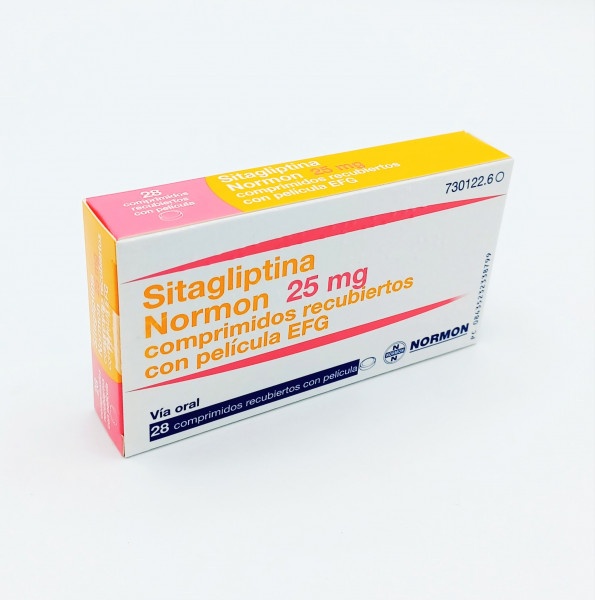 SITAGLIPTINA PENSA 25 mg COMPRIMIDOS REVESTIDOS POR PELÍCULA
