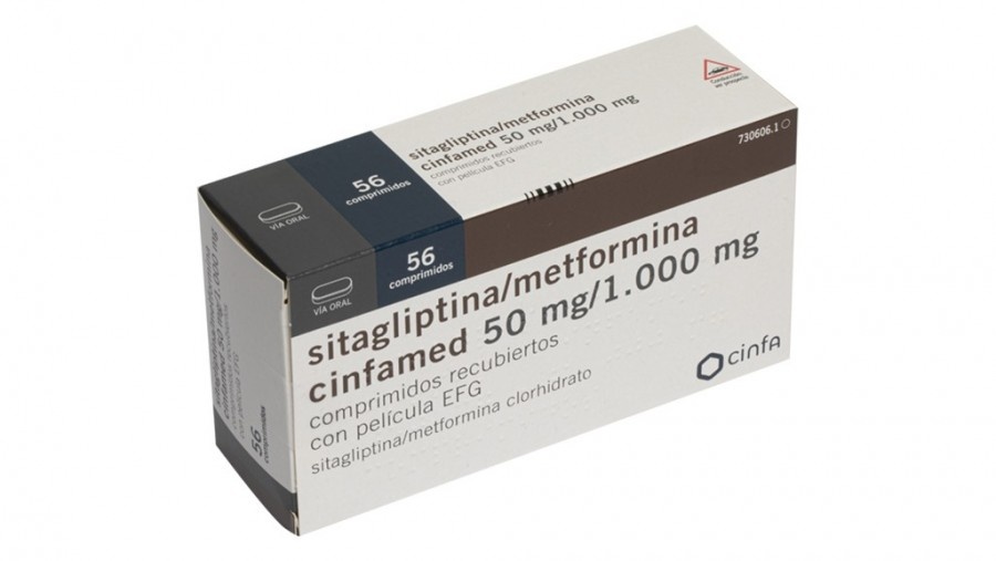 SITAGLIPTINA/METFORMINA COMBIX 50mg/1000mg COMPRIMIDOS REVESTIDOS POR PELÍCULA