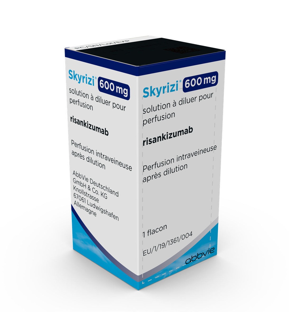 SKYRIZI 600 mg CONCENTRADO PARA SOLUÇÃO PARA PERFUSÃO