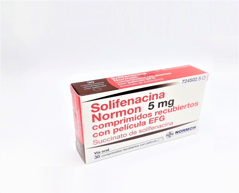 SOLIFENACINA COMBIX 5 mg COMPRIMIDOS REVESTIDOS POR PELÍCULA