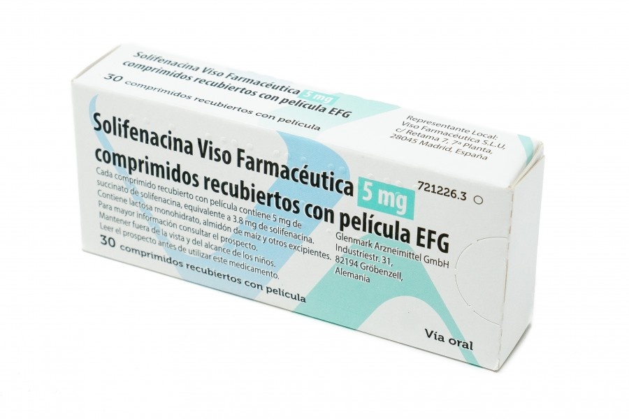 SOLIFENACINA VIR 5 mg COMPRIMIDOS REVESTIDOS POR PELÍCULA
